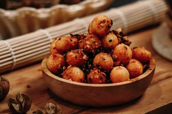 Cimol Kering Pedas